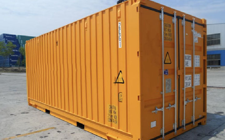 CONTENEDOR LARGEUR DE PALETTE 20