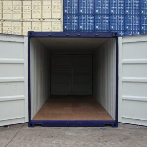 CONTENEDOR MARÍTIMO DE 20 PIES CON DOBLE PUERTA