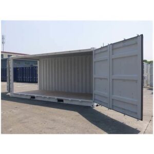 CONTENEDOR MARÍTIMO DE 20 PIES CON LADO ABIERTO HC